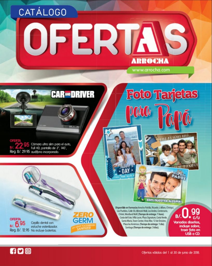 catálogo de ofertas Arrocha junio 2018 p1