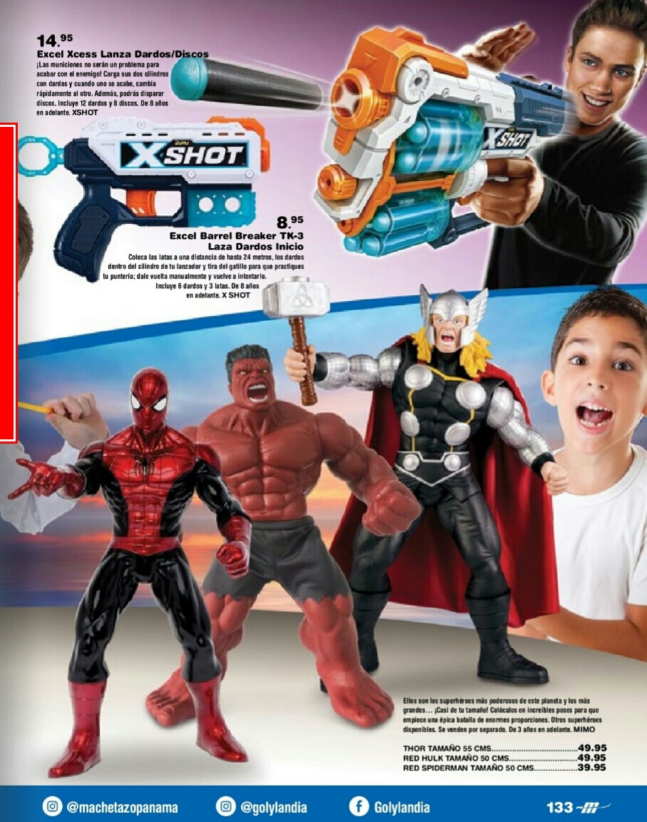 Catalogo de juguetes El Machetazo 2018 p132