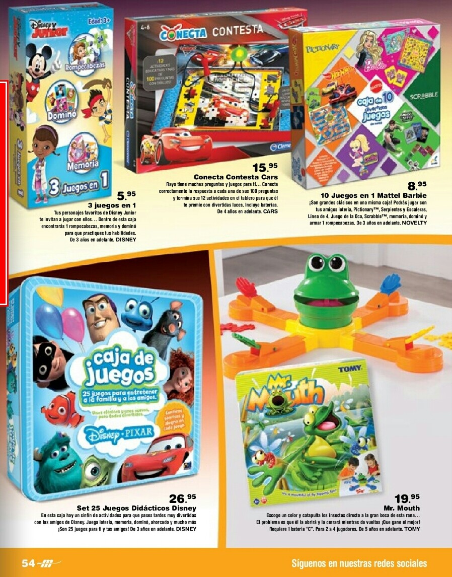 Catalogo de juguetes El Machetazo 2018 p54