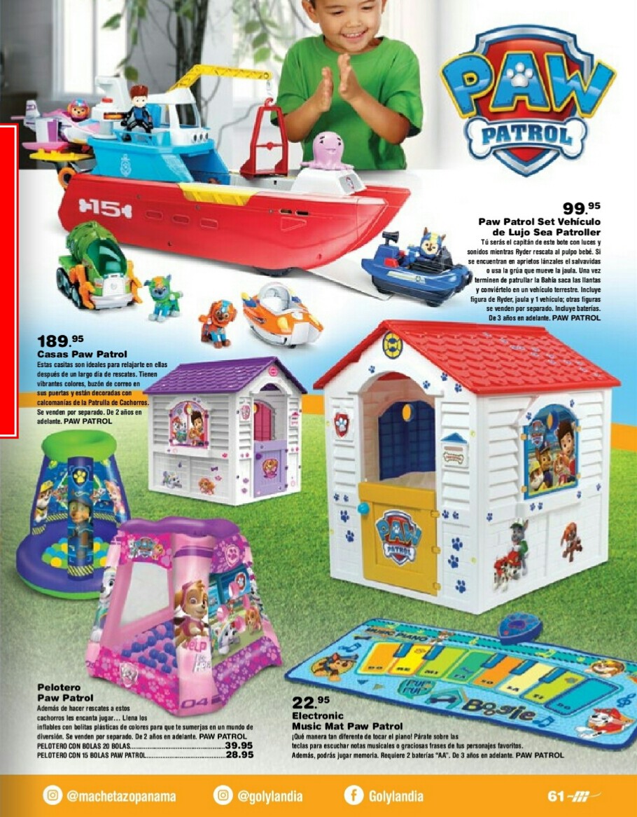 Catalogo de juguetes El Machetazo 2018 p61