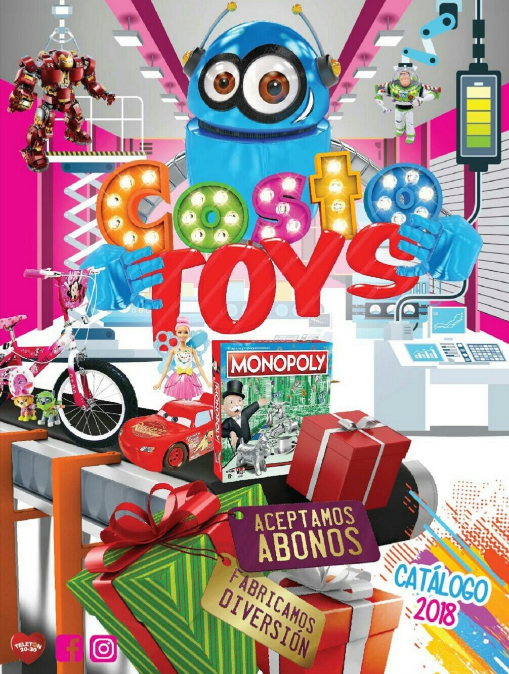 Catalogo de juguetes el Costo 2018 p